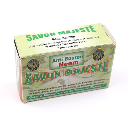 Savon MAJESTE en boite de 300g