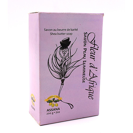 "Fleur d'Afrique" Savon au beurre de karité 200g